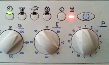 Как понять, что в стиральной машине Indesit сломался модуль управления?